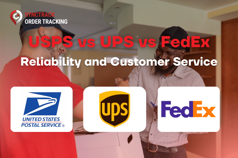 usps vs ups vs fedex Reliability and Customer Service