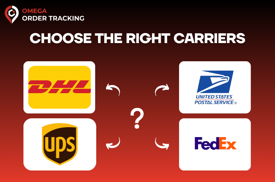 Choose the right carriers - The Cheapest Way To Ship A Heavy Item